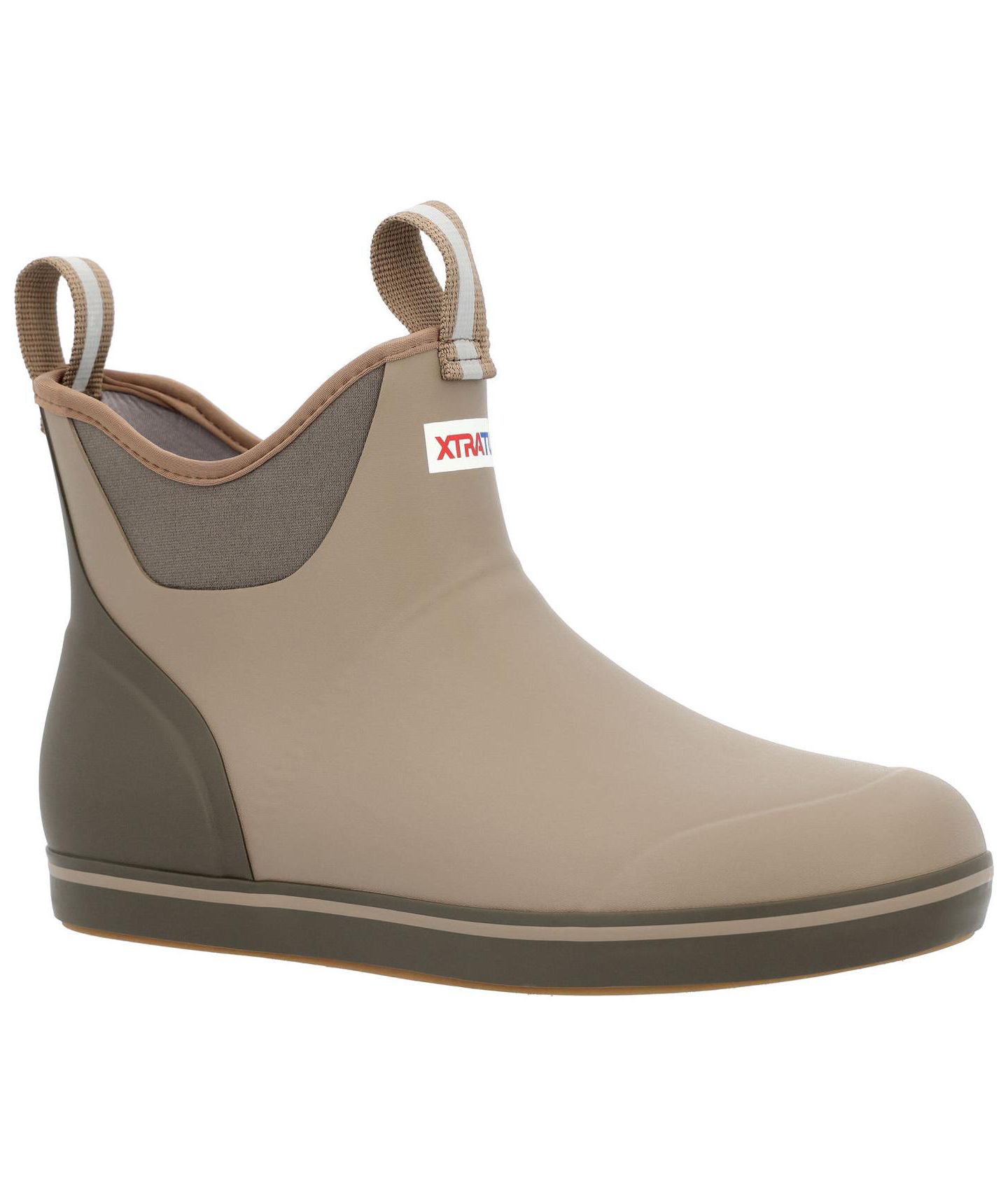 Мужские ботинки XTRATUF Ankle Deck Boot, цвет: Земляной коричневый — фото 1