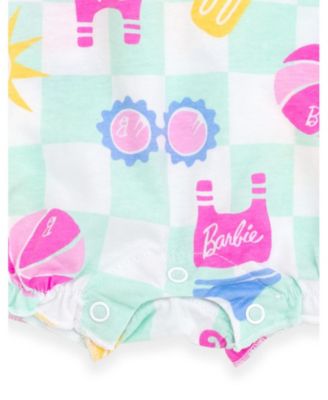 Baby Girls Sleeveless Bubble Romper
