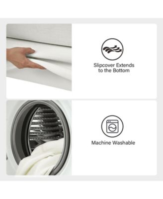 Xenobia 60" Slipcovered Sofa with Reversible Cushions