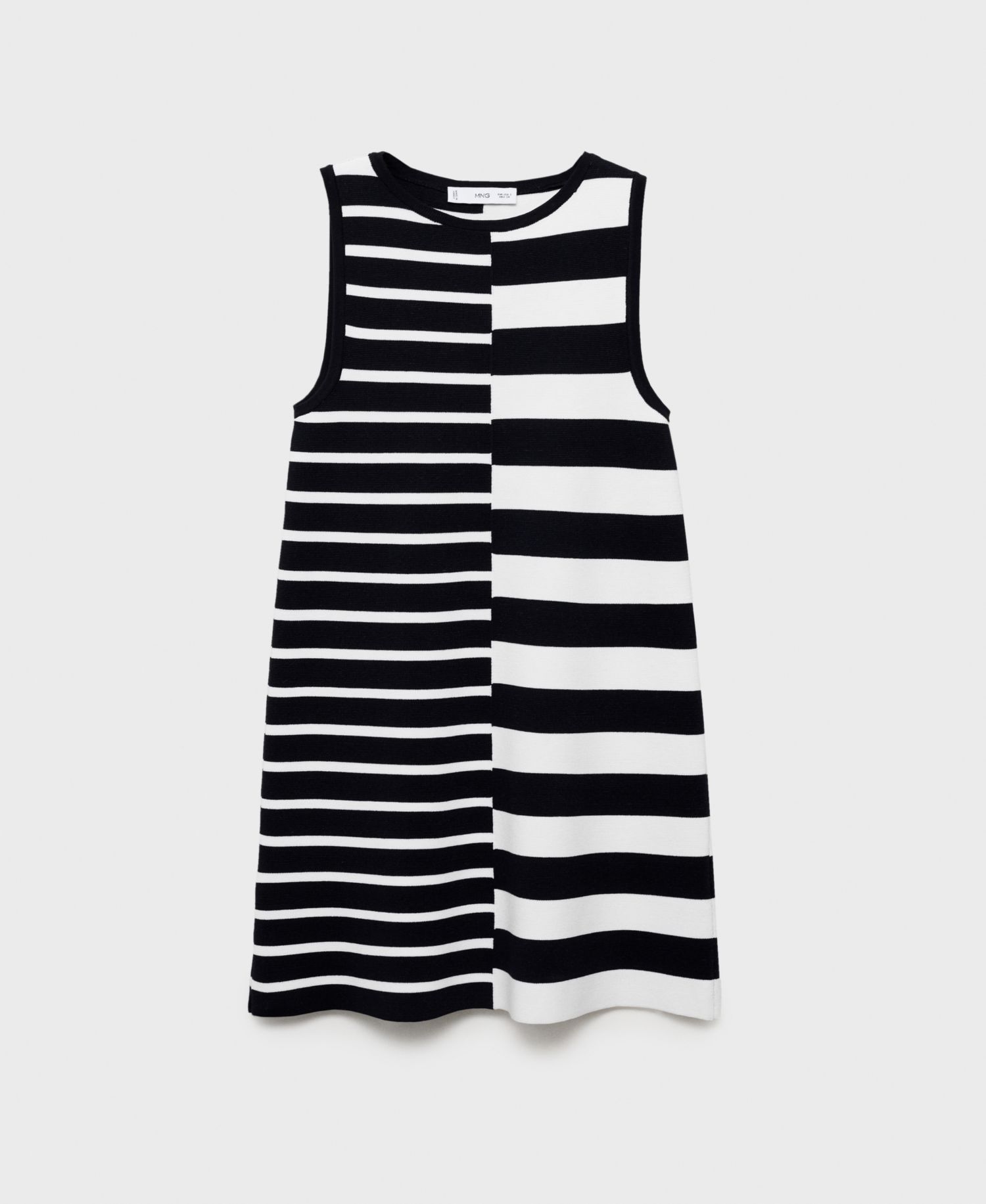 Women's Combined Stripes Knitted Dress