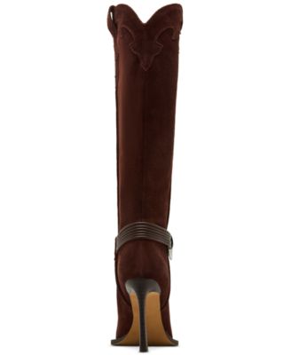 Women's Kyndall Knee-High Embellished Stiletto Western Boots