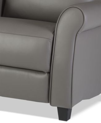 Thandler Leather Power Headrest Recliners, Exclusively at Macy's
