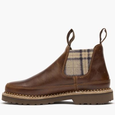 Women's Plaid Chelsea Romeo Shoe