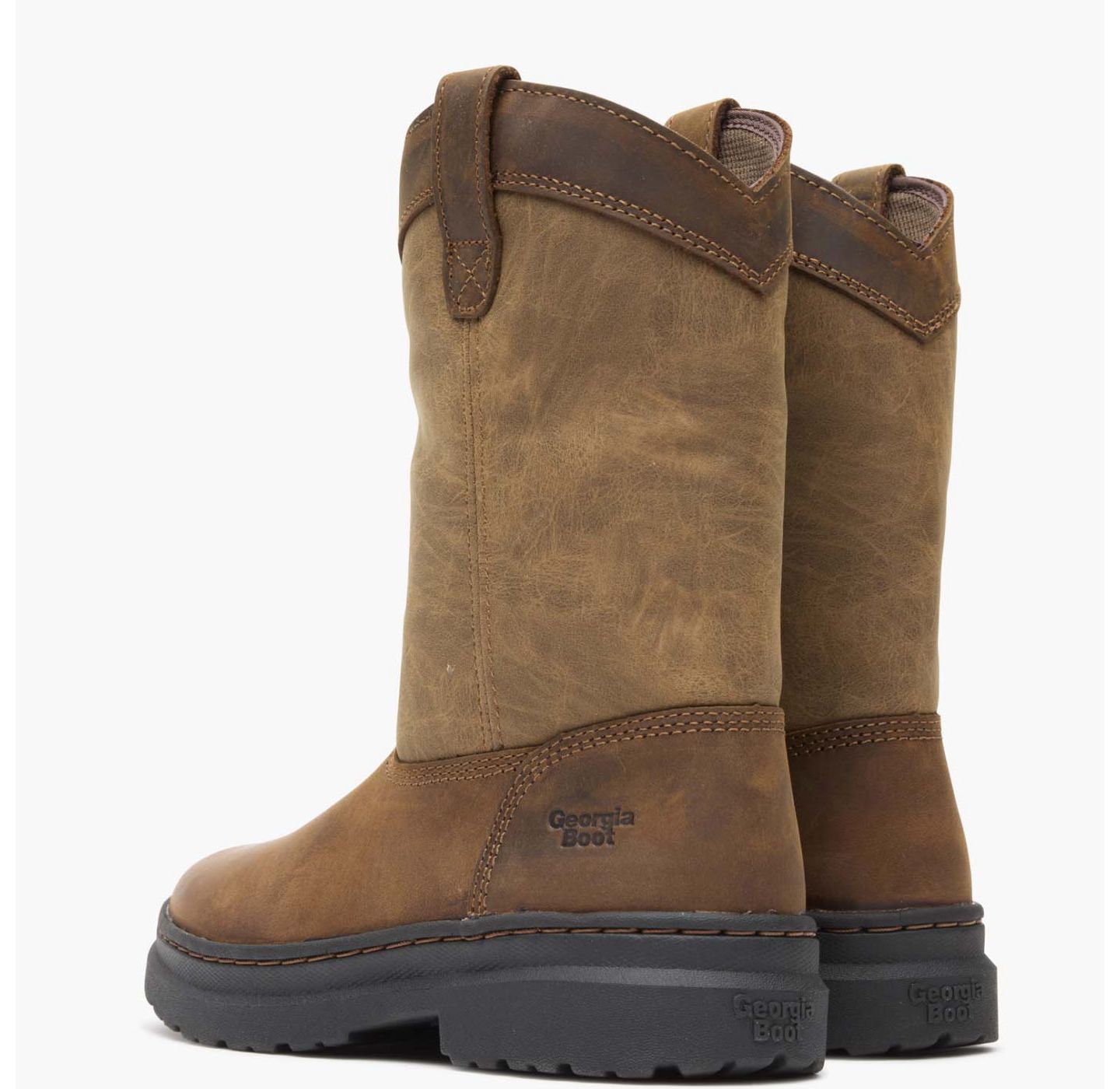 Детские ботинки GEORGIA BOOT Romeo SuperLyte Pull On Boot, цвет: Коричневый — фото 7
