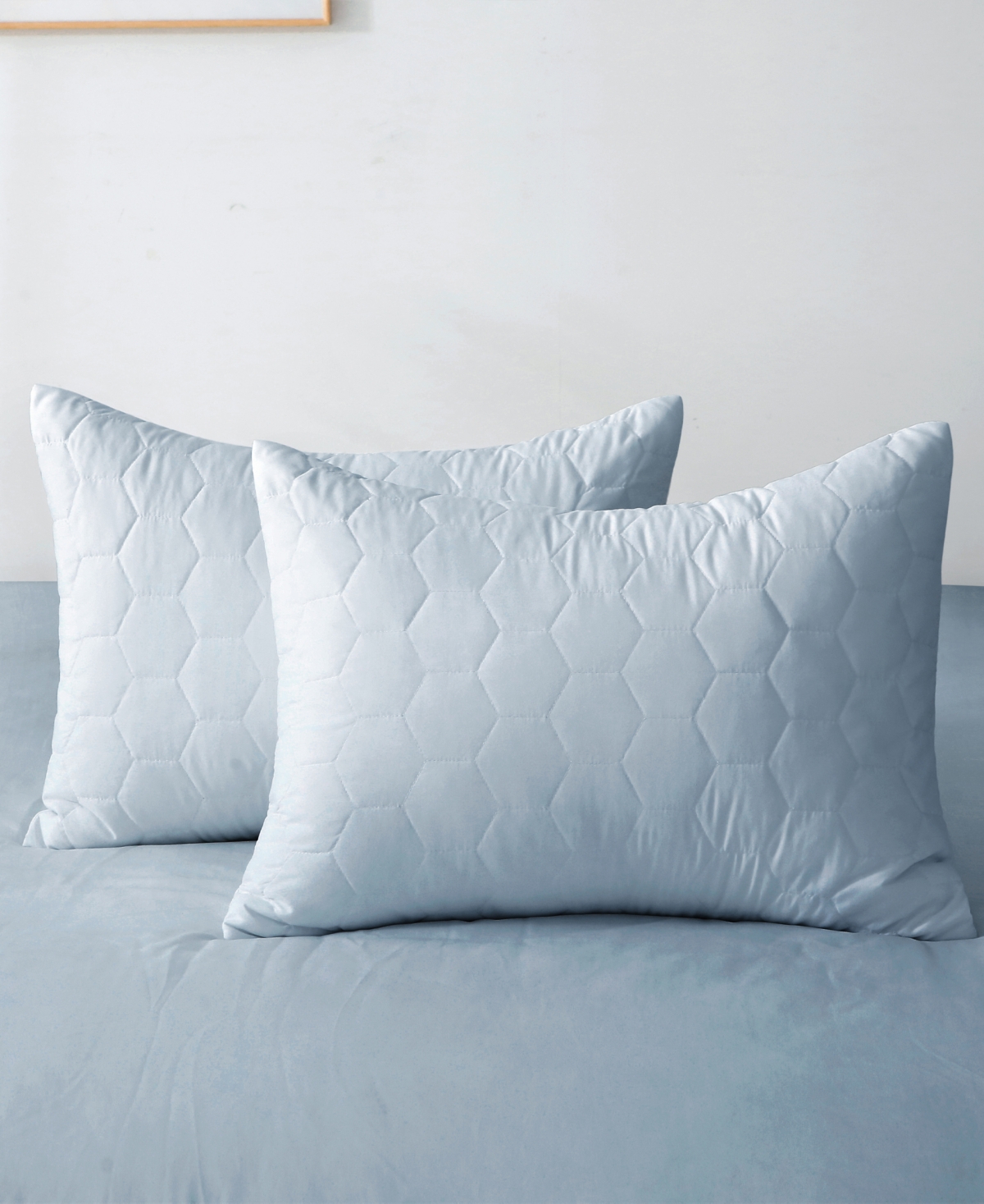 St. James Home Mini Honeycomb Down Alternative Blanket Set