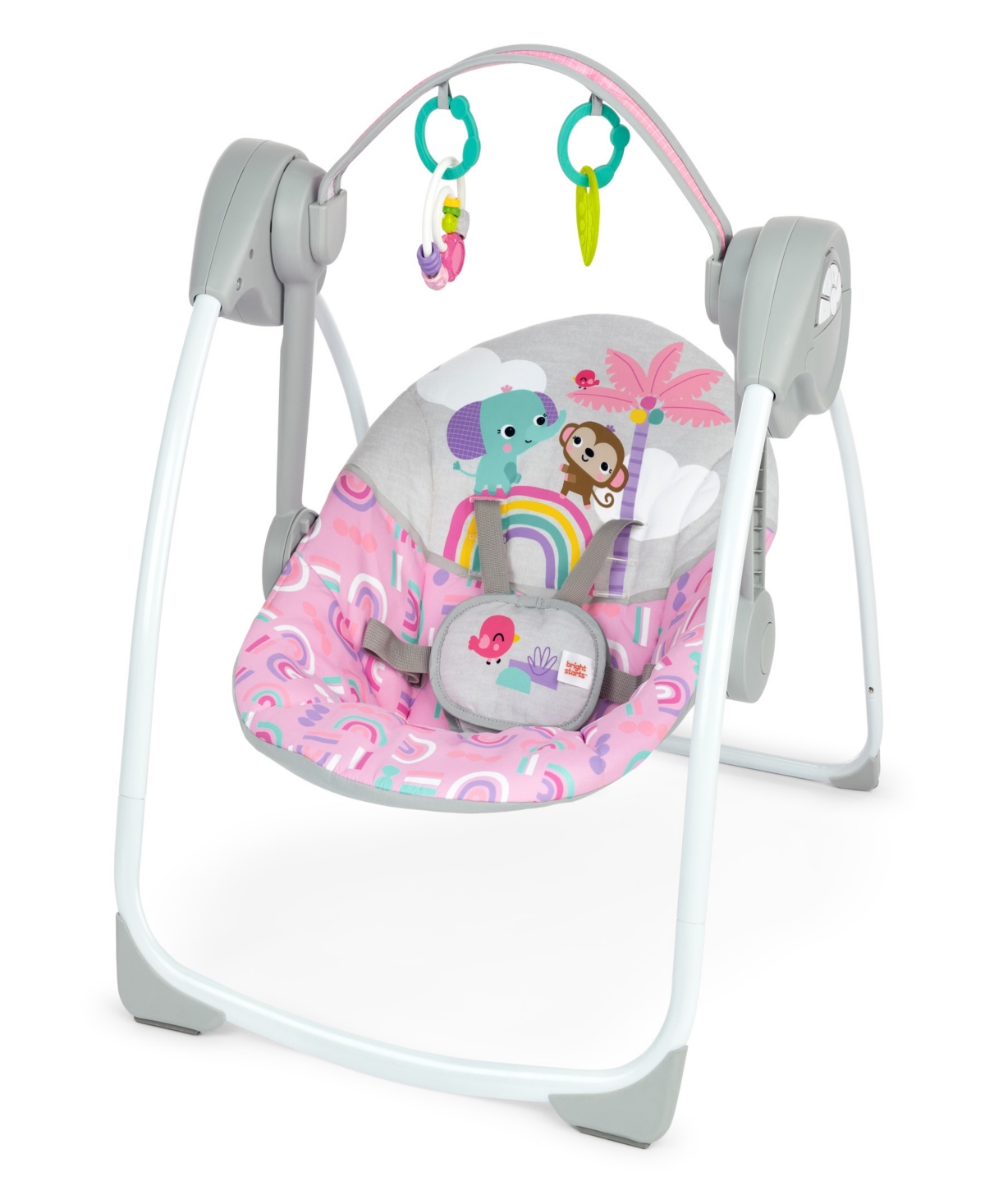 Shop Bright Starts Playful Paradise Portable Swing