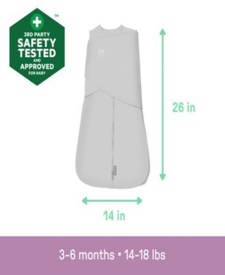 Baby SwaddleMe by Ingenuity Arms Free Convertible Swaddle
