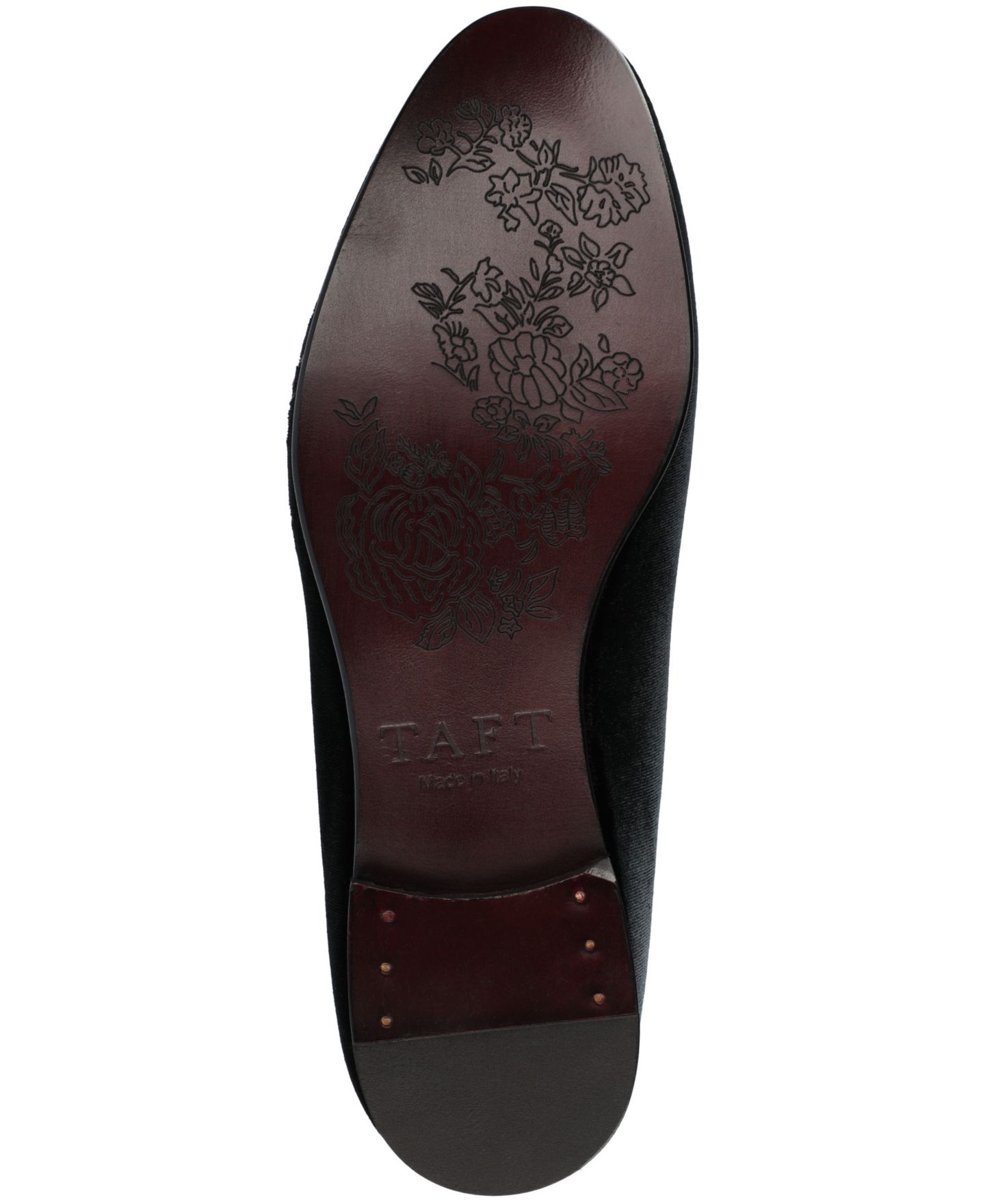 Мужские туфли Taft Estate Dress Loafers, цвет: Чёрный бархатный — фото 5