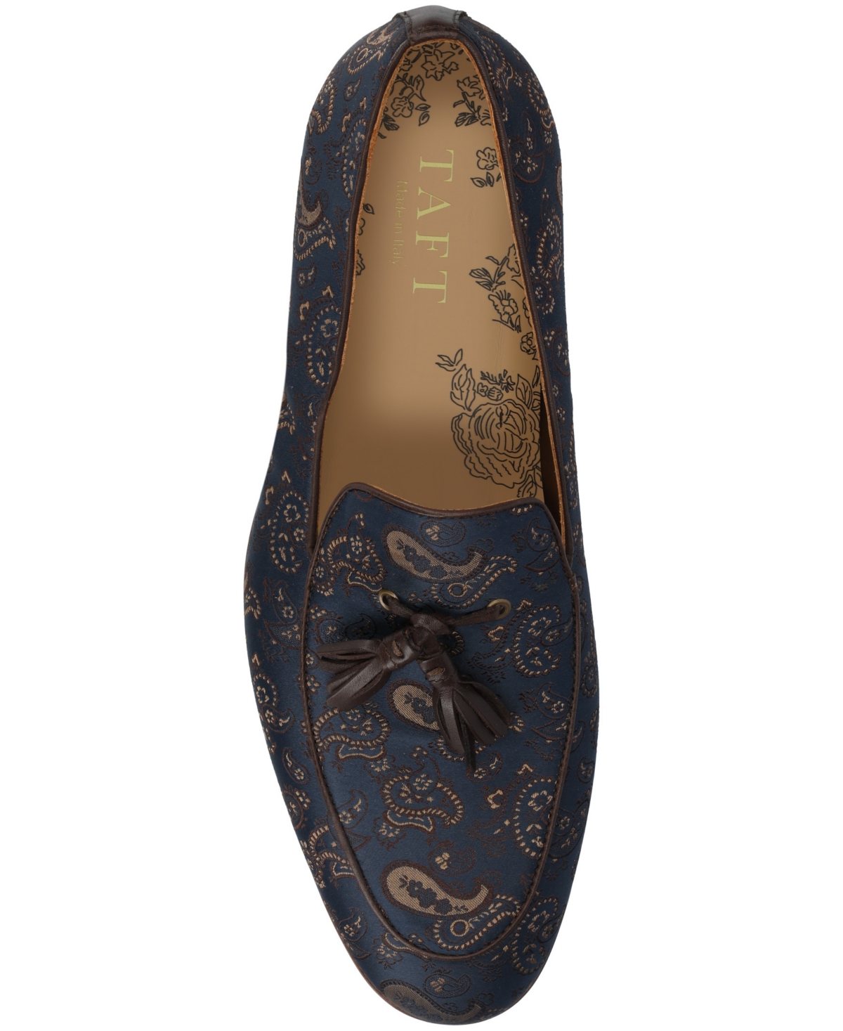 Taft Tommy Tassel Loafer In Brown