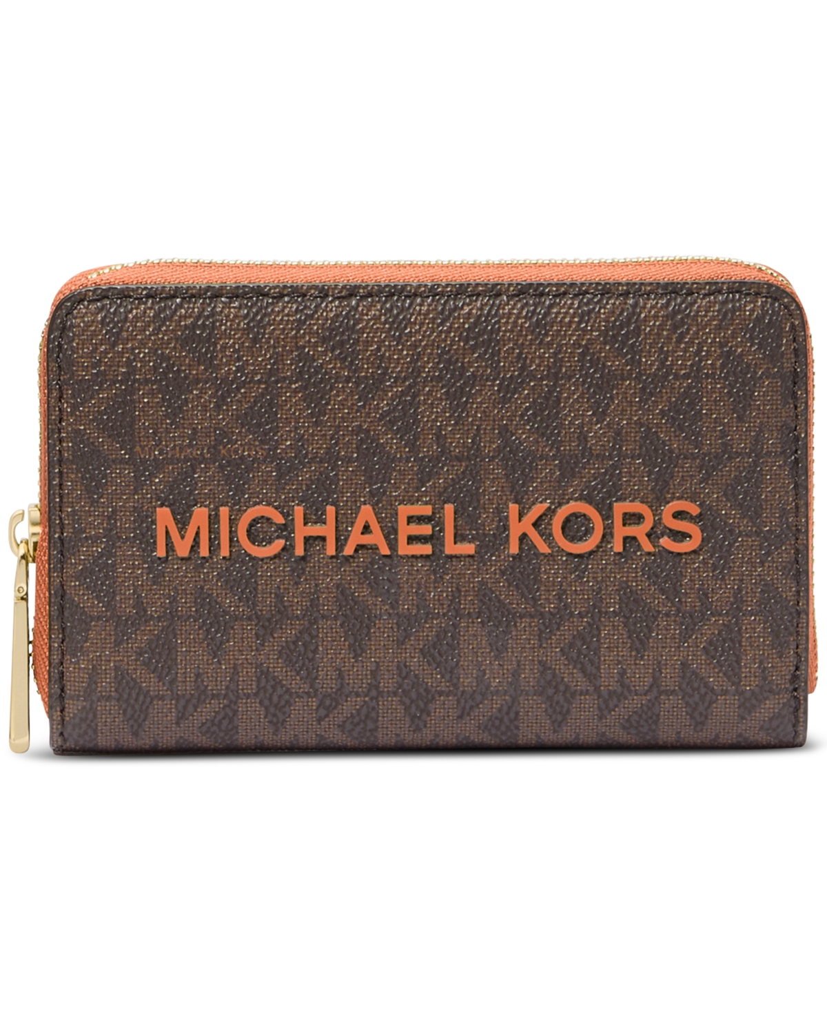 Michael Kors Michael  Jet Set Zip Around Card Case