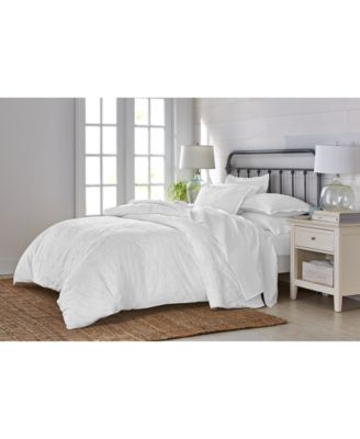 Macy's Charter Club Colette Embroidery Comforter Set Exclusively At Macys In White
