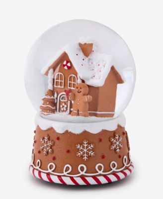 Heritage Gingerbread House Musical Snow Globe, Macy's Exclusive 