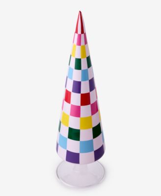 Whimsy Small Rainbow Check Tree, Macy's Exclusive 