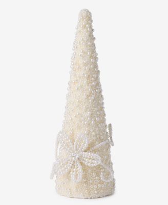 Holiday Lane - Opulence Faux Pearl Bead Tree