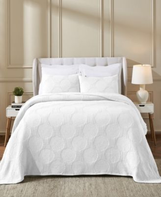 Tanta Crinkle Woven 3-Pc. Coverlet Set, Queen