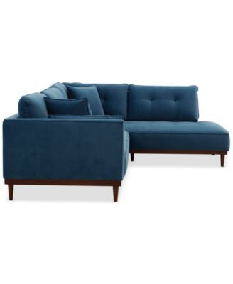Hazelynn 2-Pc. Fabric Sectional, Exclusively at Macys