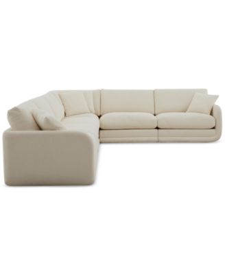 Daryll 5-Pc. Fabric L Sectional, Exclusively at Macy's