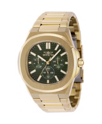 Men's 48523 Speedway Quartz Chronograph Green Dial Watch