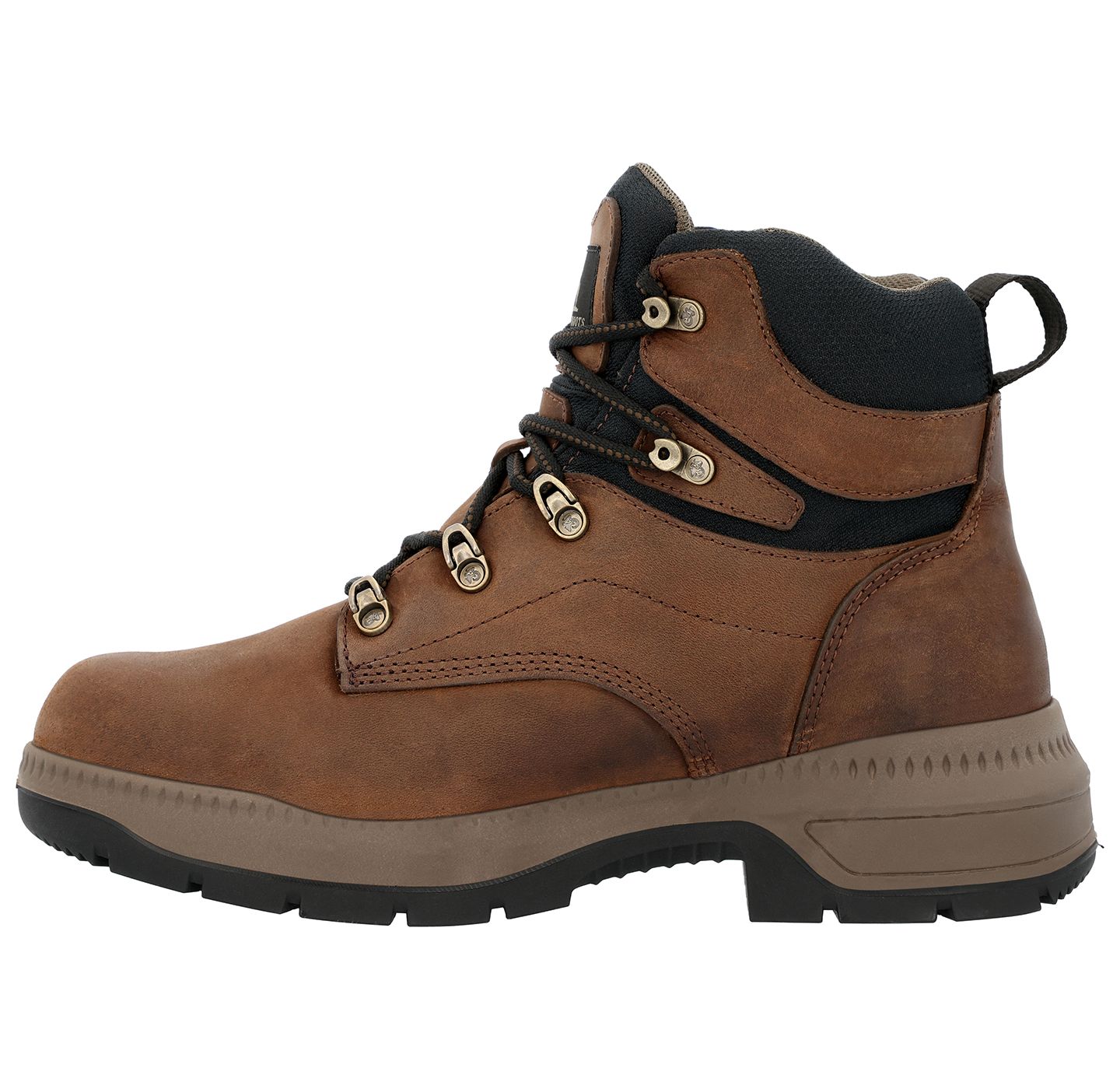 Мужские ботинки ROCKY Worksmart Waterproof Composite Toe Work Boot, цвет: Crazy Horse — фото 5