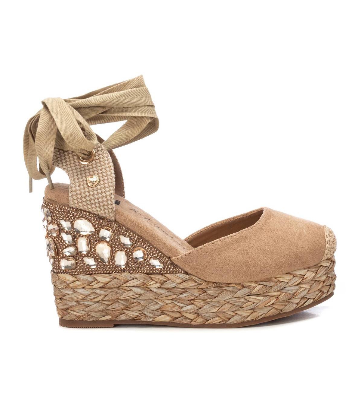 Women's Wedge Espadrilles By Xti - Taupe