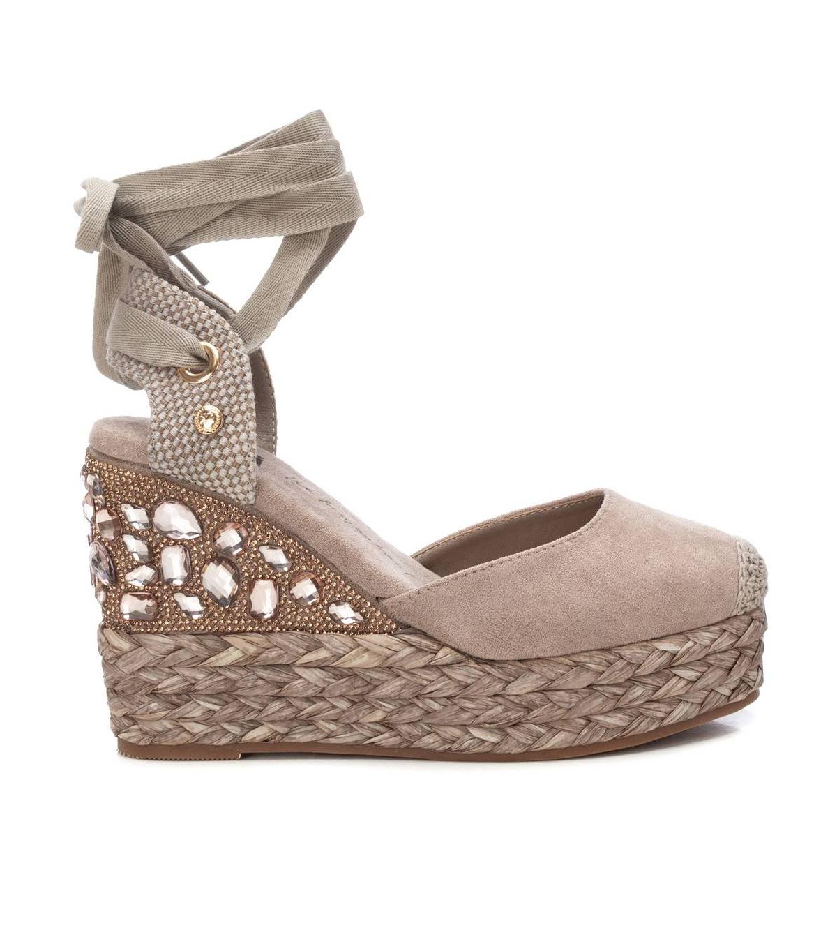 Women's Wedge Espadrilles By Xti - Taupe