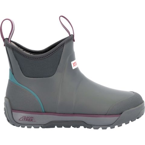 Женские ботинки XTRATUF Ice Fleece Lined Ankle Deck Boot, цвет: Серый
