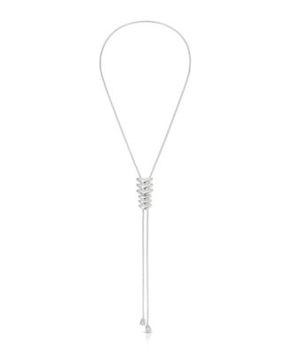 Metal Moderna Bolo Necklace