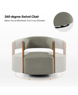 Single piece Fabric Rainer Armchair