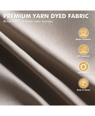 13 Piece Outdoor Patio Furniture Sets with Fire Pit Table,All Weather Wicker Sectional Sofa with Extra Deep Patio Swivel Chairs and Solar PoweRed Coffee Table for