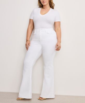 Women's Good Legs High Rise Flare Jeans, Regular & Plus Size