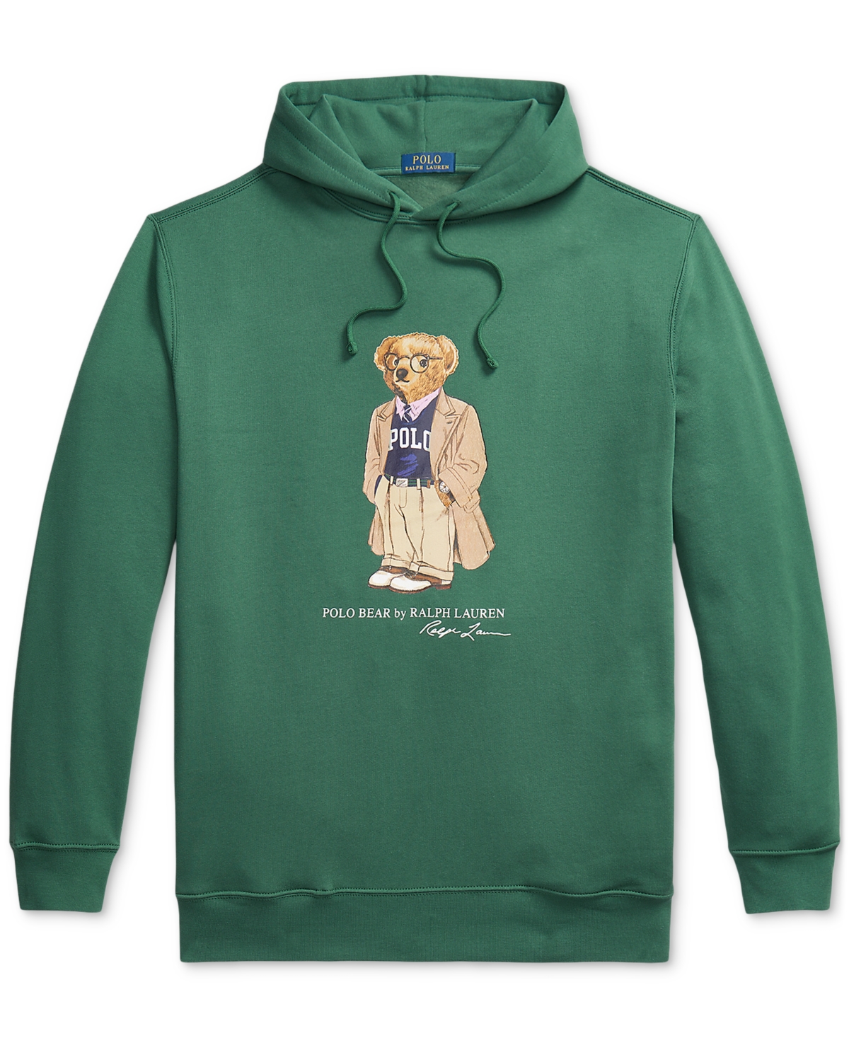 Polo Ralph Lauren Ralph Lauren Polo Bear Fleece Hoodie In Green