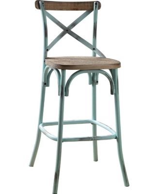 Modern Iron Bar Chair – Sleek Black Finish for Urban Loft Style