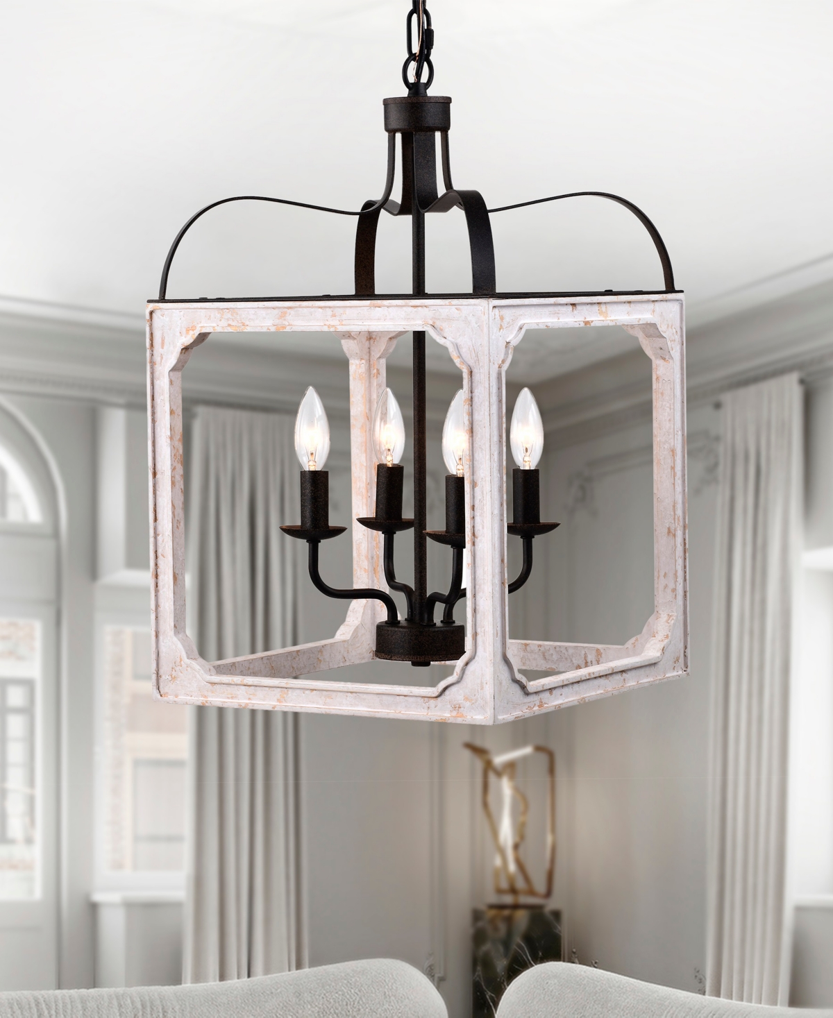 Home Accessories 14" Valeria 4-light Indoor Chandelier