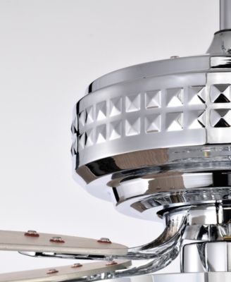 52" Alora 3-Light Indoor Ceiling Fan Chandelier