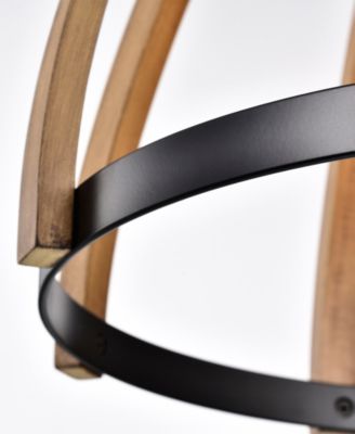 15" Vissenta 3-Light Indoor Chandelier