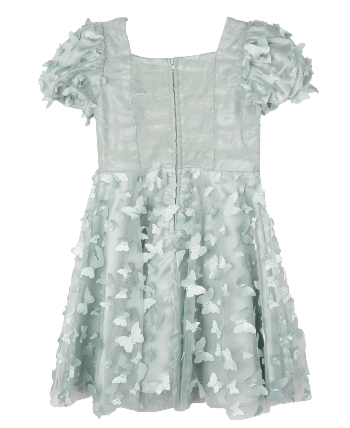 Rare Editions Toddler And Little Girls 3d Butterfly Party Dress