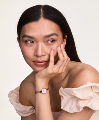 Women's Analog Rose Gold Tone Stainless-Steel Watch, 19mm