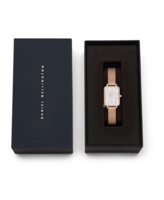 Women's Analog Rose Gold Tone Stainless-Steel Watch, 20mm