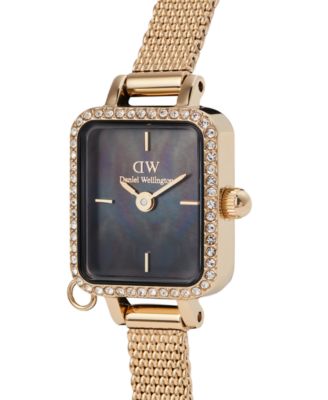 Women's Analog Gold Tone Stainless-Steel Watch, 15mm