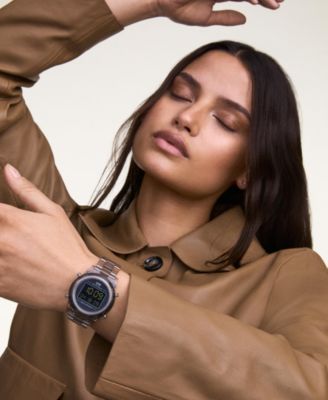 Women's Chronograph Gray Plastic Watch, 36mm