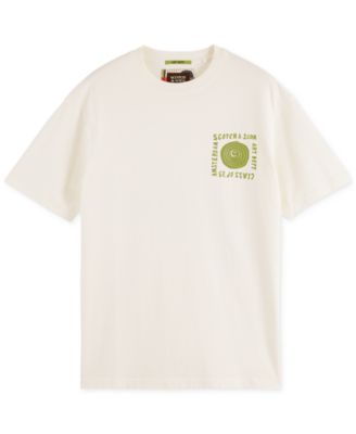 Men's Relaxed Fit Short Sleeve Crewneck Logo Graphic T-Shirt