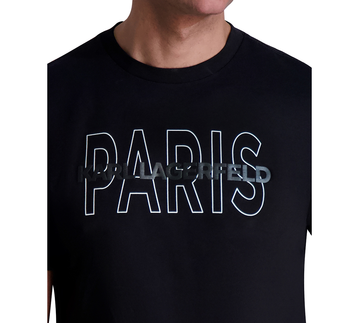 Karl Lagerfeld Paris Paris Cotton Graphic T-shirt