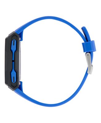 Unisex Analog Blue Resin Watch, 48mm