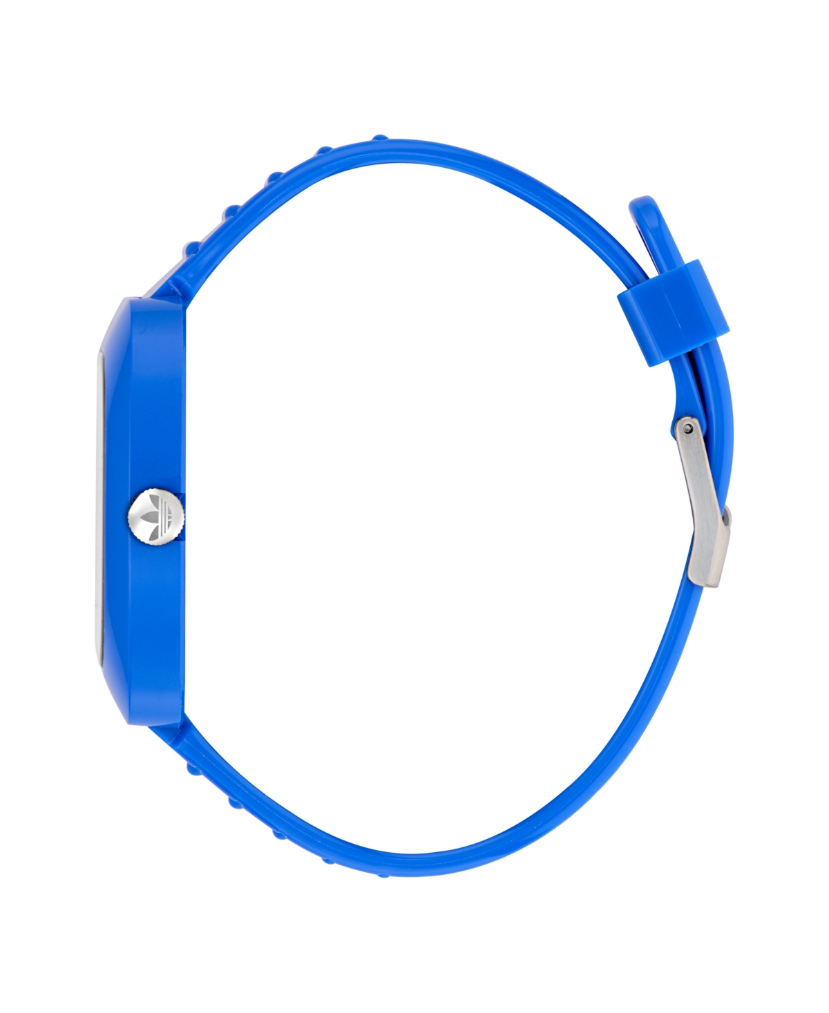Shop Adidas Originals Unisex Analog Blue Polyurethane Watch, 37mm