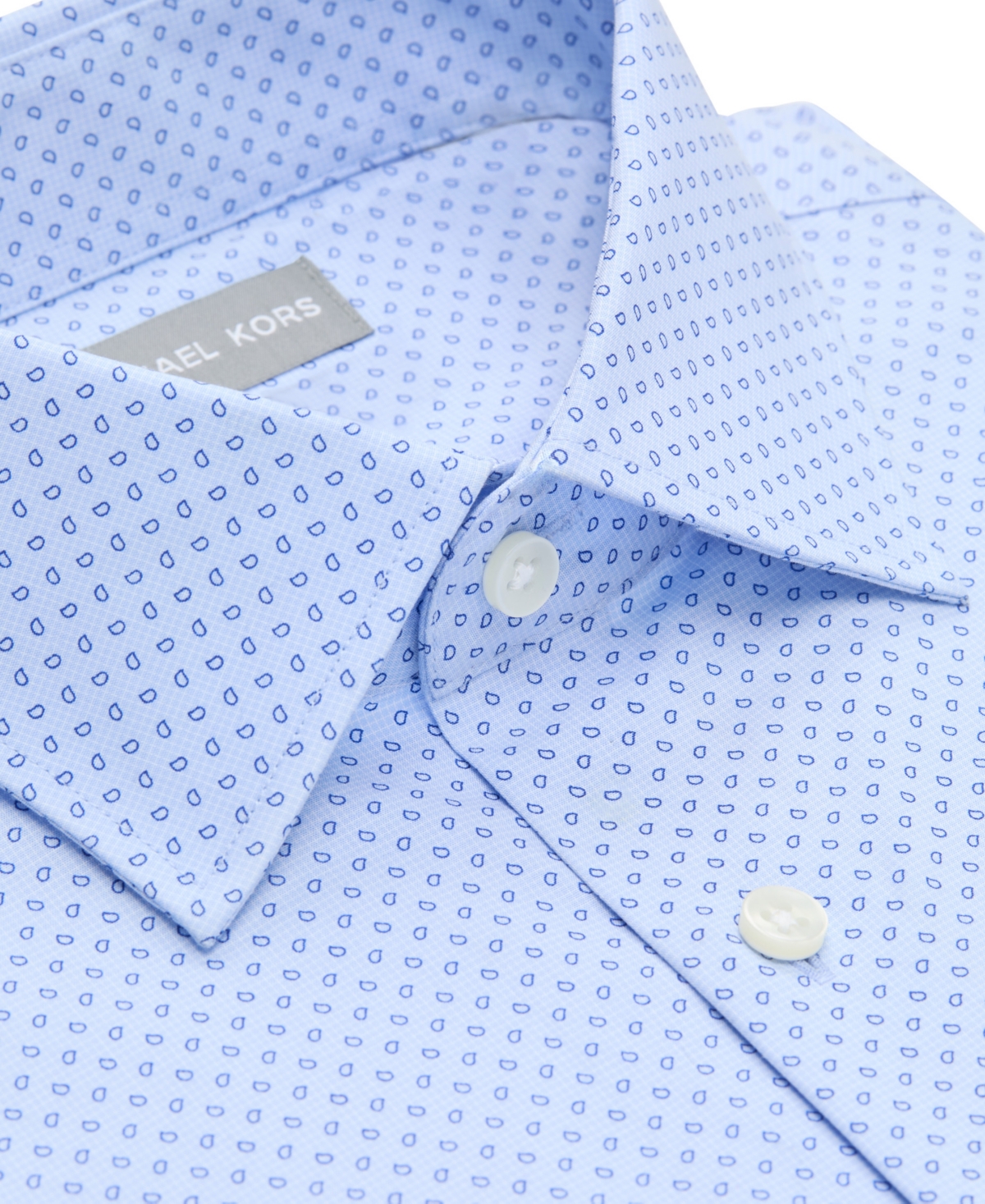 Michael Kors Men's Regular Fit Airsoft Non-iron Performance Dress Shirt