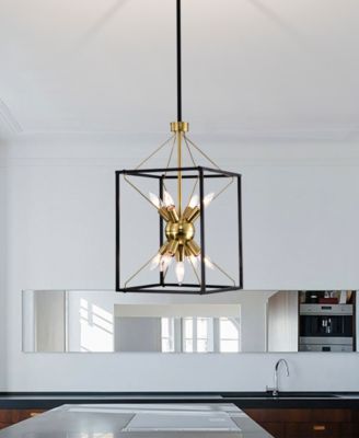 12" Snowgaze 9-Light Indoor Chandelier