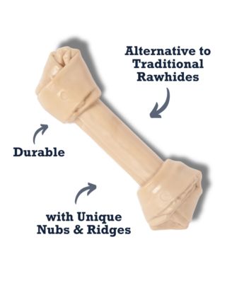 Nylon Dog Chew Toy Bone – Ideal for Hard Chewers for a Healthier Teeth, Gums and Endless Chewing Fun
