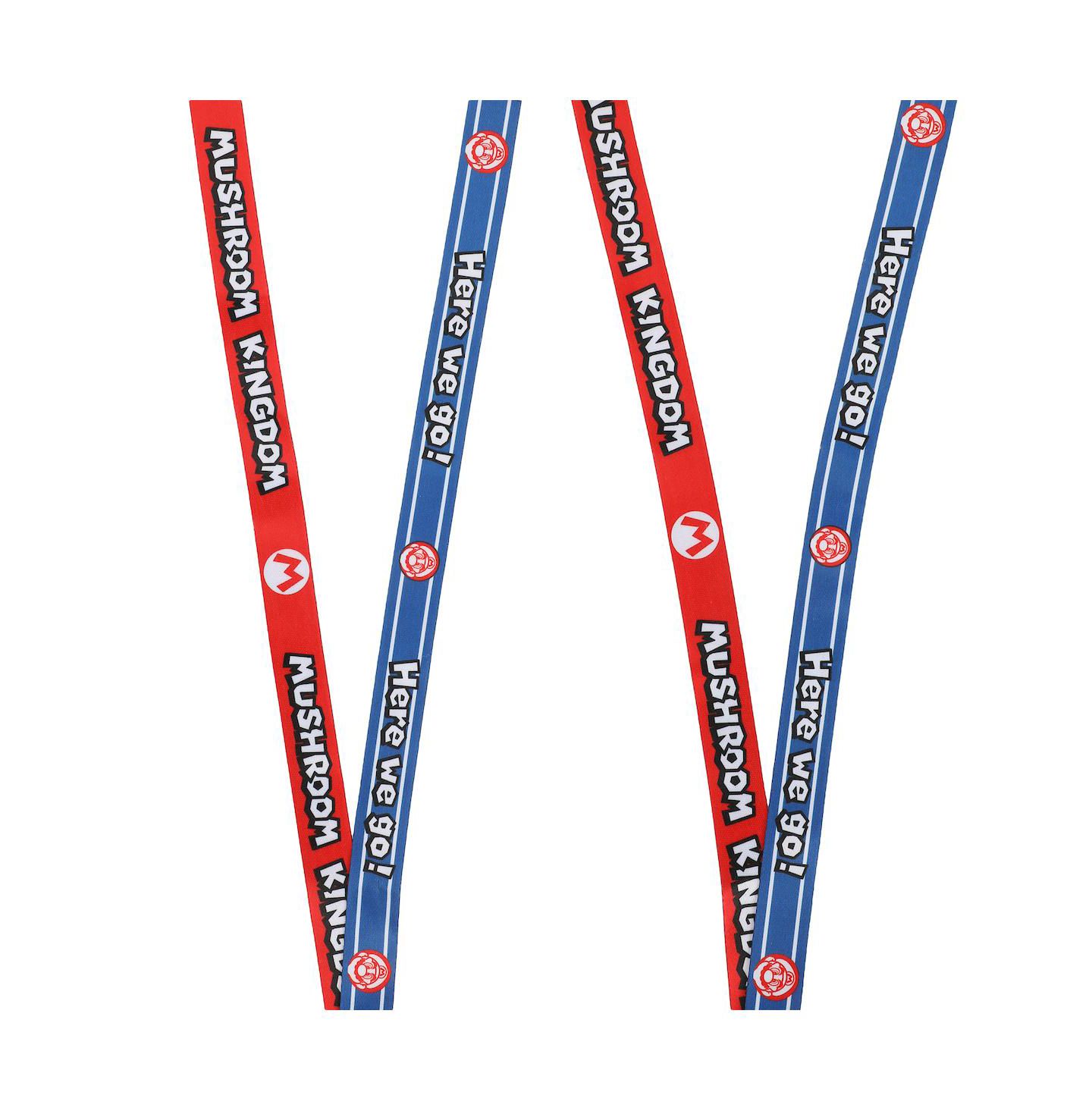 Женские брелоки SUPER MARIO Officially Licensed Mario Lanyard with PVC Rubber Charm, цвет: Разноцветный — фото 3