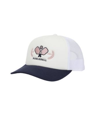 Men's Pickleball Paddles White Trucker Hat