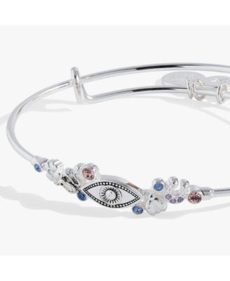 Evil Eye Inline Bangle Bracelet